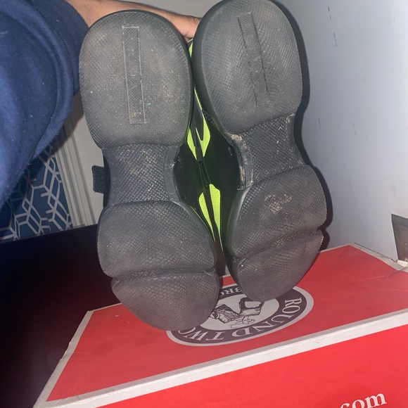 Pre-owned Cloudbust Green Rubber Trainers - Picture 6 of 7